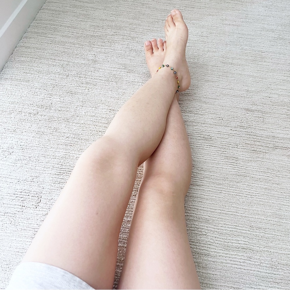 Spiritual cosmic eye dainty anklet